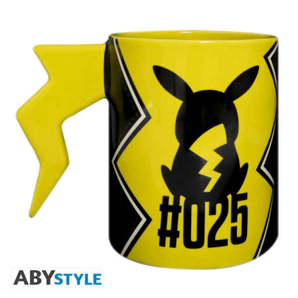 pokemon mug 3d handle pikachu lightening bolt x2 (1)