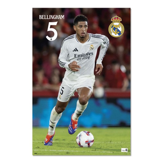 real madrid 2024 2025 bellingham poster