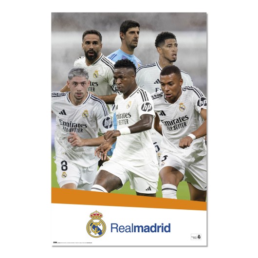 real madrid 2024 2025 group poster