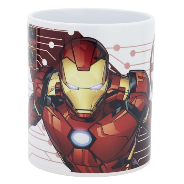 ceramic sb mug 11 oz in box avengers ironman flying star (2)