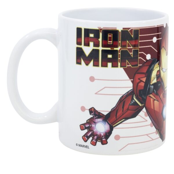 ceramic sb mug 11 oz in box avengers ironman flying star