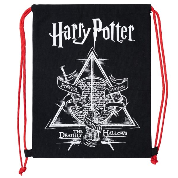 insulated friendly drawstring bag harry potter