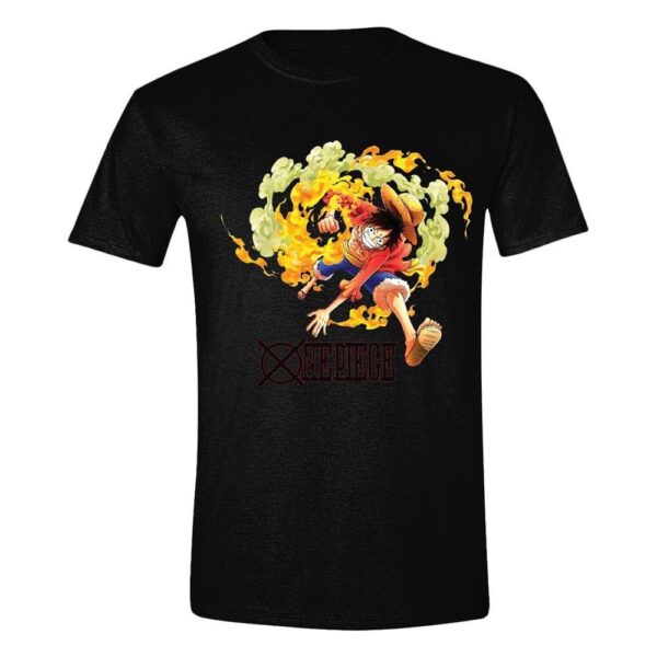 270392 0 0000 one piece luffy attack black t shirt