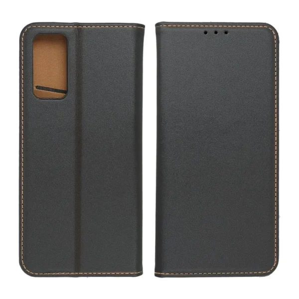 samsung galaxy s22 plus wallet cases leather case smart pro elegant black (1)