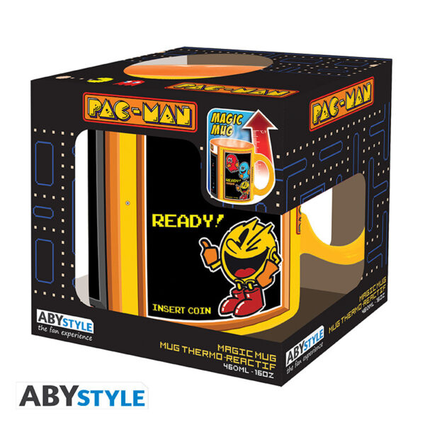 pac man mug heat change 460 ml arcade cardboard box x2 (3)