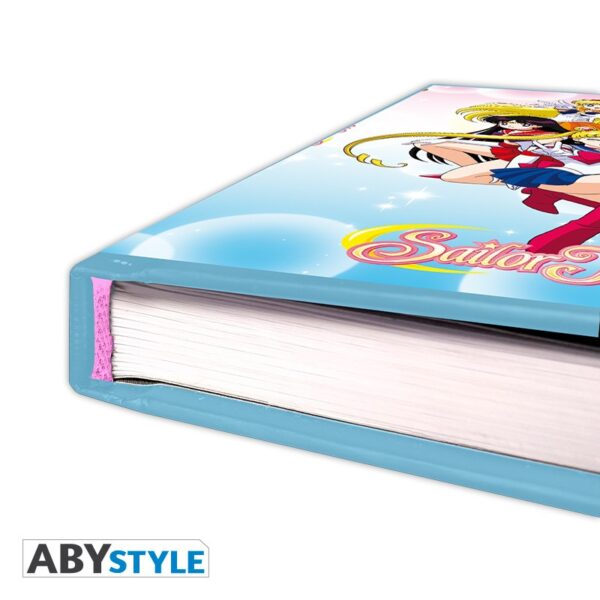sailor moon a5 notebook sailor warriors x4 (2)