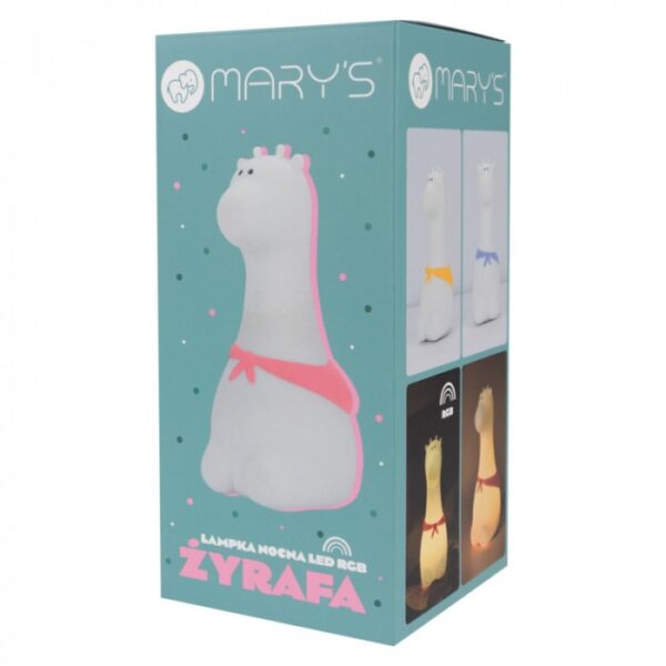 mary s lampka nocna led rgb zyrafa 0f882f705e404fb0a41264fd0d57149e ab1f993c