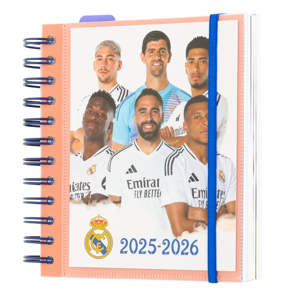 real madrid 2025 2026 m academic diary day to page 11 months
