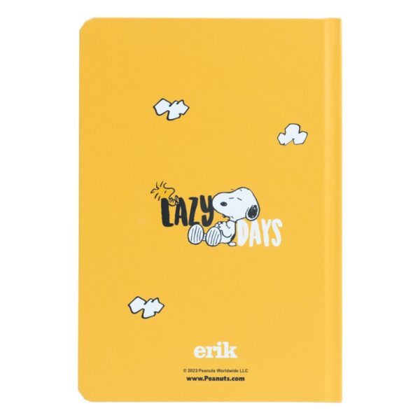 snoopy lazy days a5 premium notebook (1)