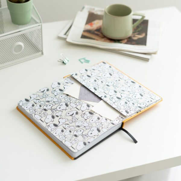 snoopy lazy days a5 premium notebook (6)