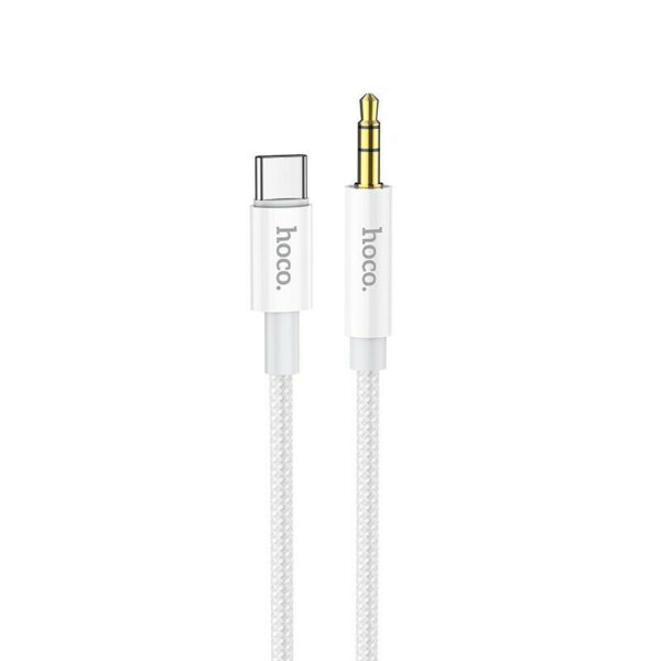 20220211101218 hoco upa19 braided usb 2 0 cable usb c male 3 5mm male asimi 1m