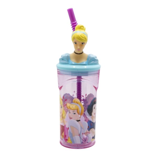 3d figurine tumbler 360 ml princess courageous heart