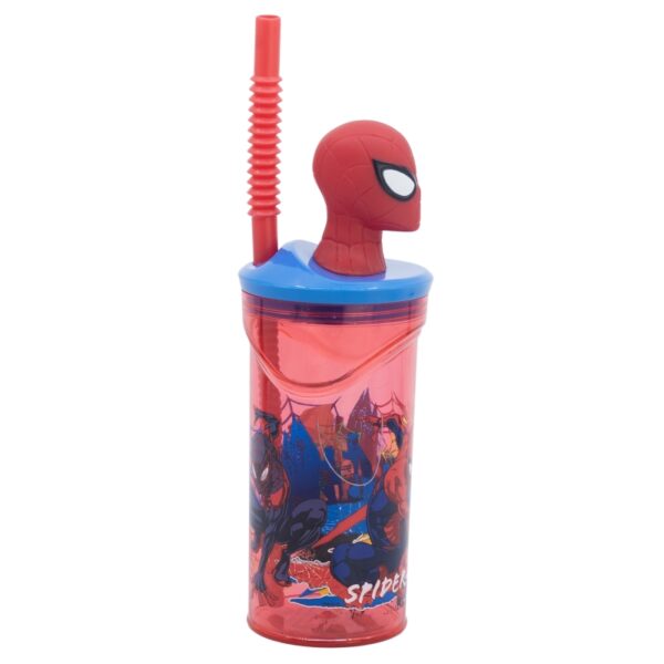 3d figurine tumbler 360 ml spiderman moving target (2)