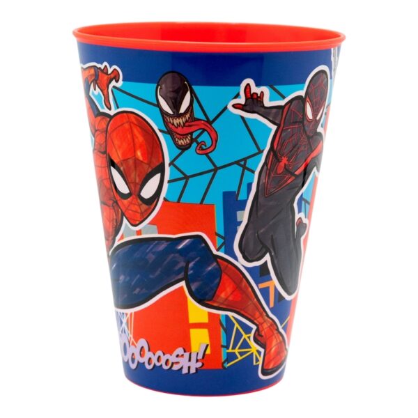 large easy pp tumbler 430 ml spiderman mob rules (1)