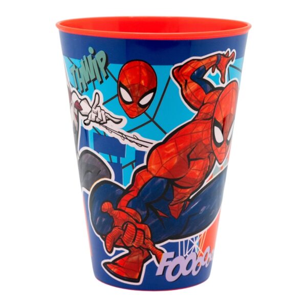 large easy pp tumbler 430 ml spiderman mob rules
