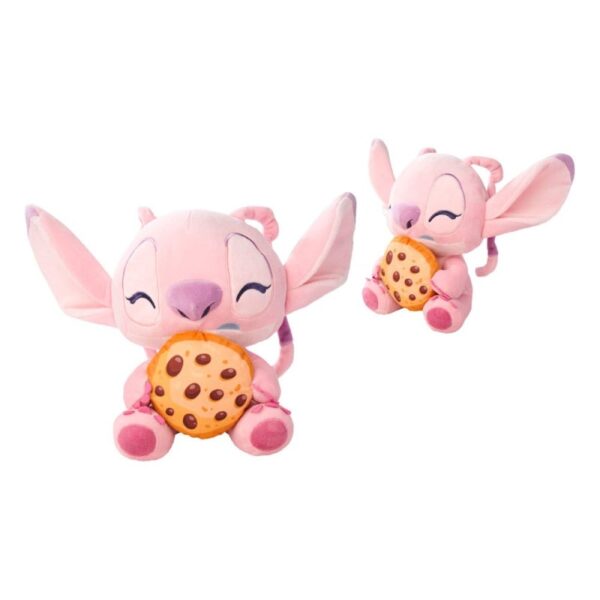 lilo stitch peluche angel avec cookie 25 cm
