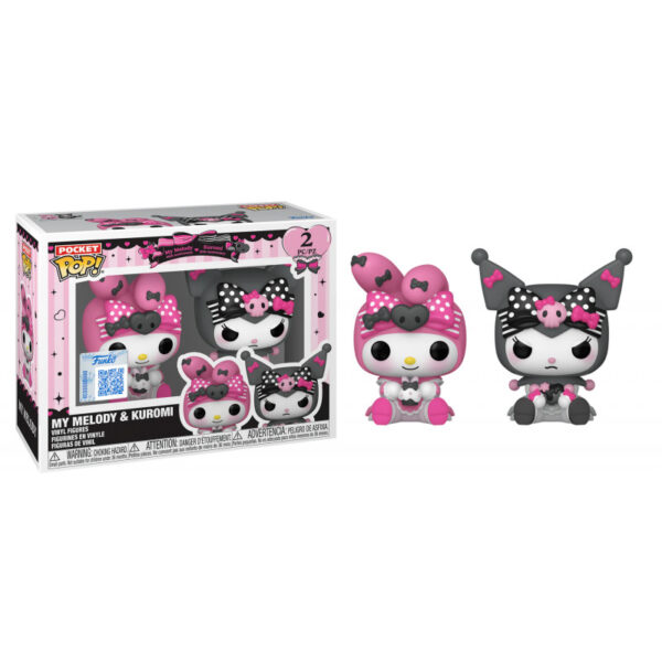 pre pedido funko pocket pop my melody y kuromi special edition sanrio