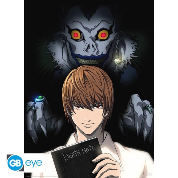 death note set 2 posters chibi 52x38 light death note x4 (2)