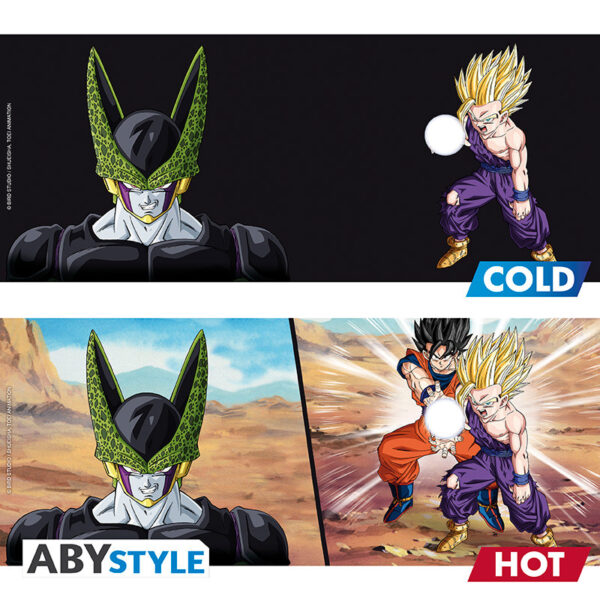 dragon ball mug heat change 460 ml dbz gohan cell cb x2 (2)