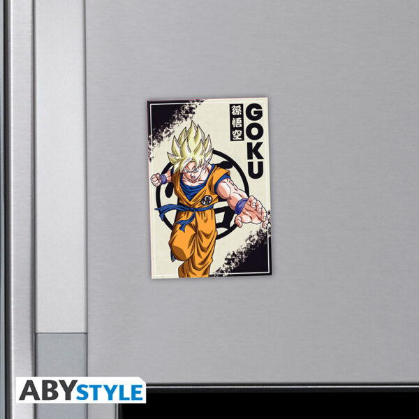 dragon ball standard magnet dbz goku x4 (2)