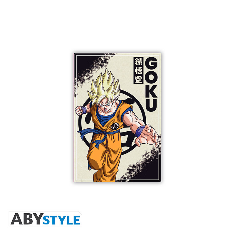 dragon ball standard magnet dbz goku x4