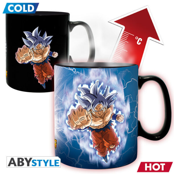 dragon ball super mug heat change 460 ml gokuvsjiren cardboard x2