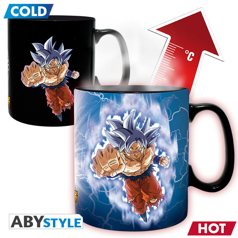dragon ball super mug heat change 460 ml gokuvsjiren cardboard x2