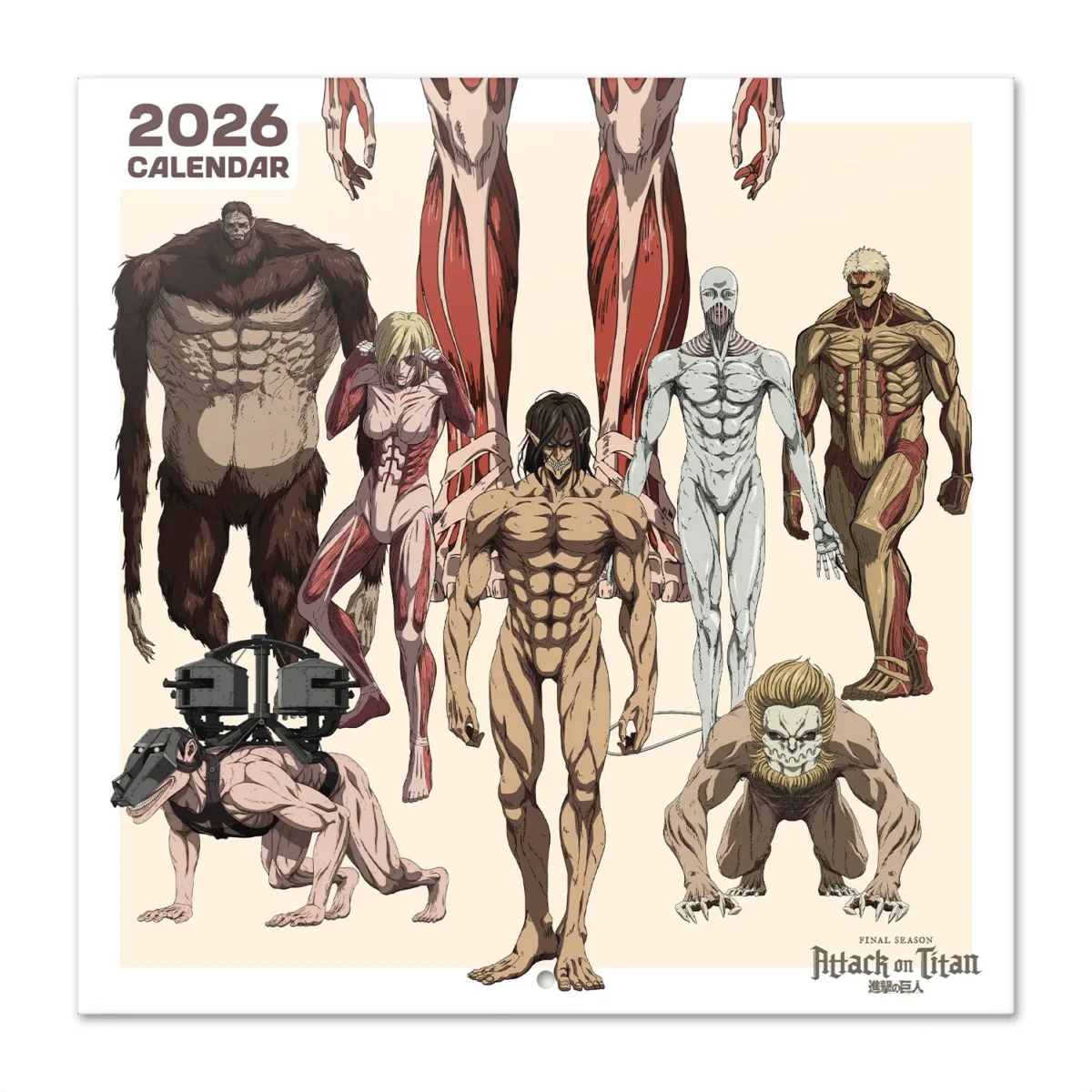 grupo attack on titan kalender 2026 67372877447513