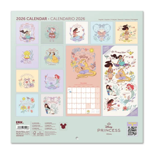 grupo disney prinsessen kalender 2026 67375150891353