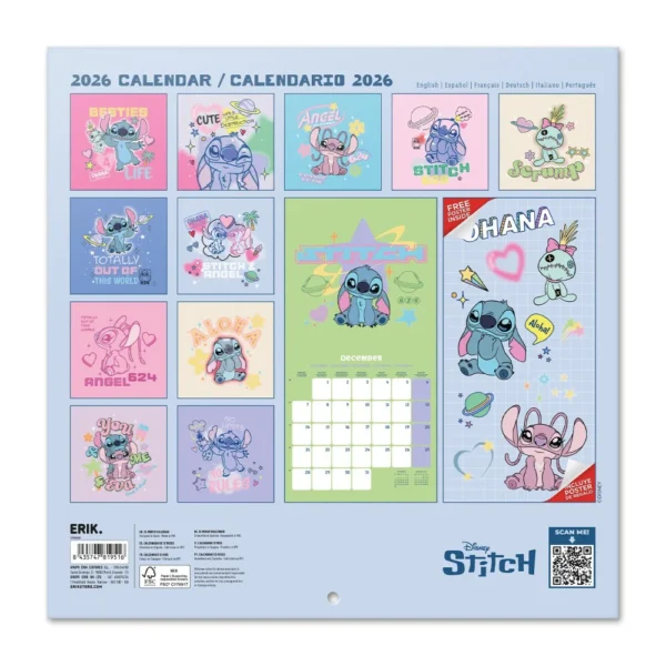 grupo disney stitch kalender 2026 67375188935001