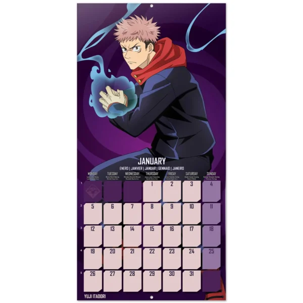 grupo jujutsu kaisen kalender 2026 67373142344025