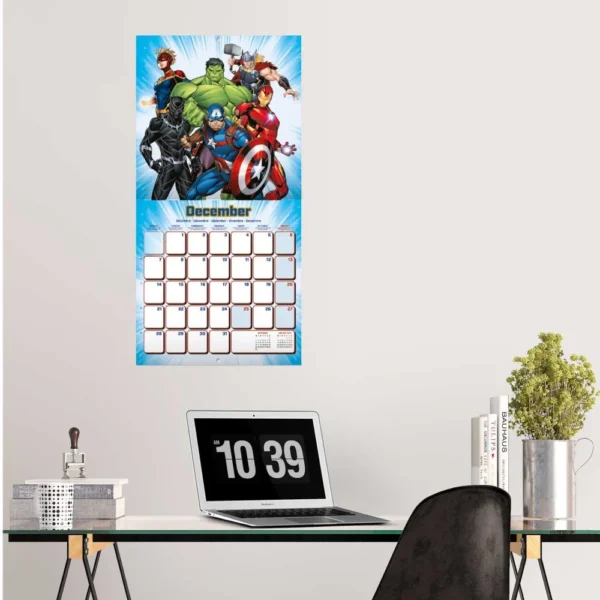 grupo marvel avengers kalender 2026 67375429386585