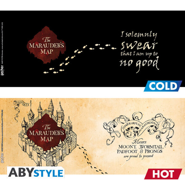 harry potter mug heat change 460 ml marauder cardboard x2 (2)