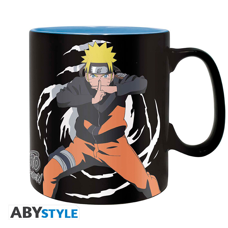 naruto shippuden mug 460 ml naruto kurama cardboard box x2