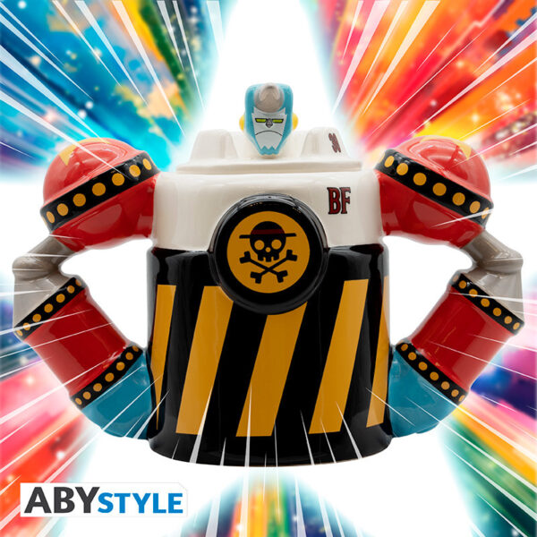 one piece mug 3d iron pirate franky shogun x2 (2)