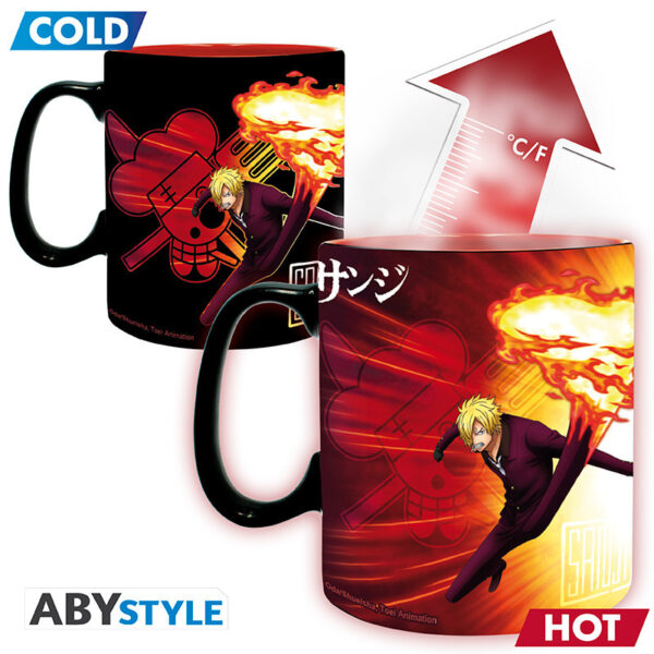 one piece mug heat change 460ml zoro sanji cardboardx2 (1)