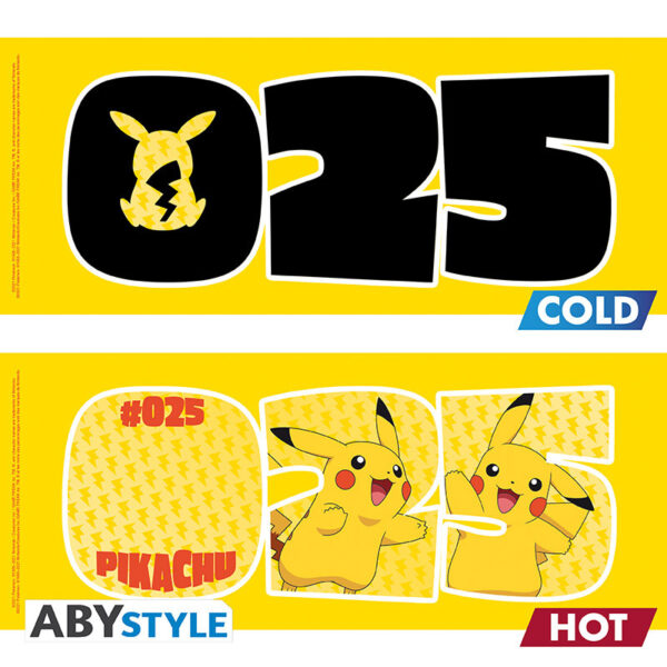 pokemon mug heat change 460 ml pikachu 25 cb box x2 (2)