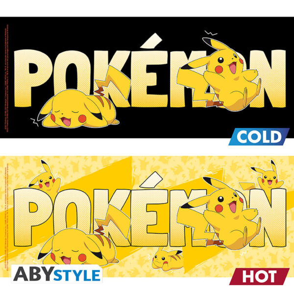 pokemon mug heat change 460 ml pikachu cardboard box x2 (2)