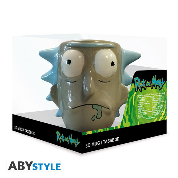 rick and morty mug 3d rick sanchez x2 (3)
