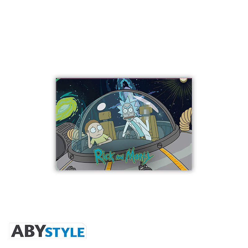 rick and morty standard magnet rick morty x4