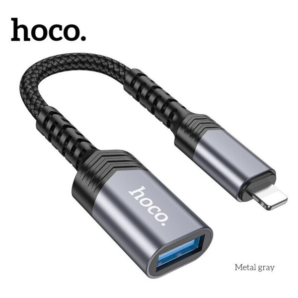 20231207103604 hoco ua24 metatropeas lightning male se usb a female gri