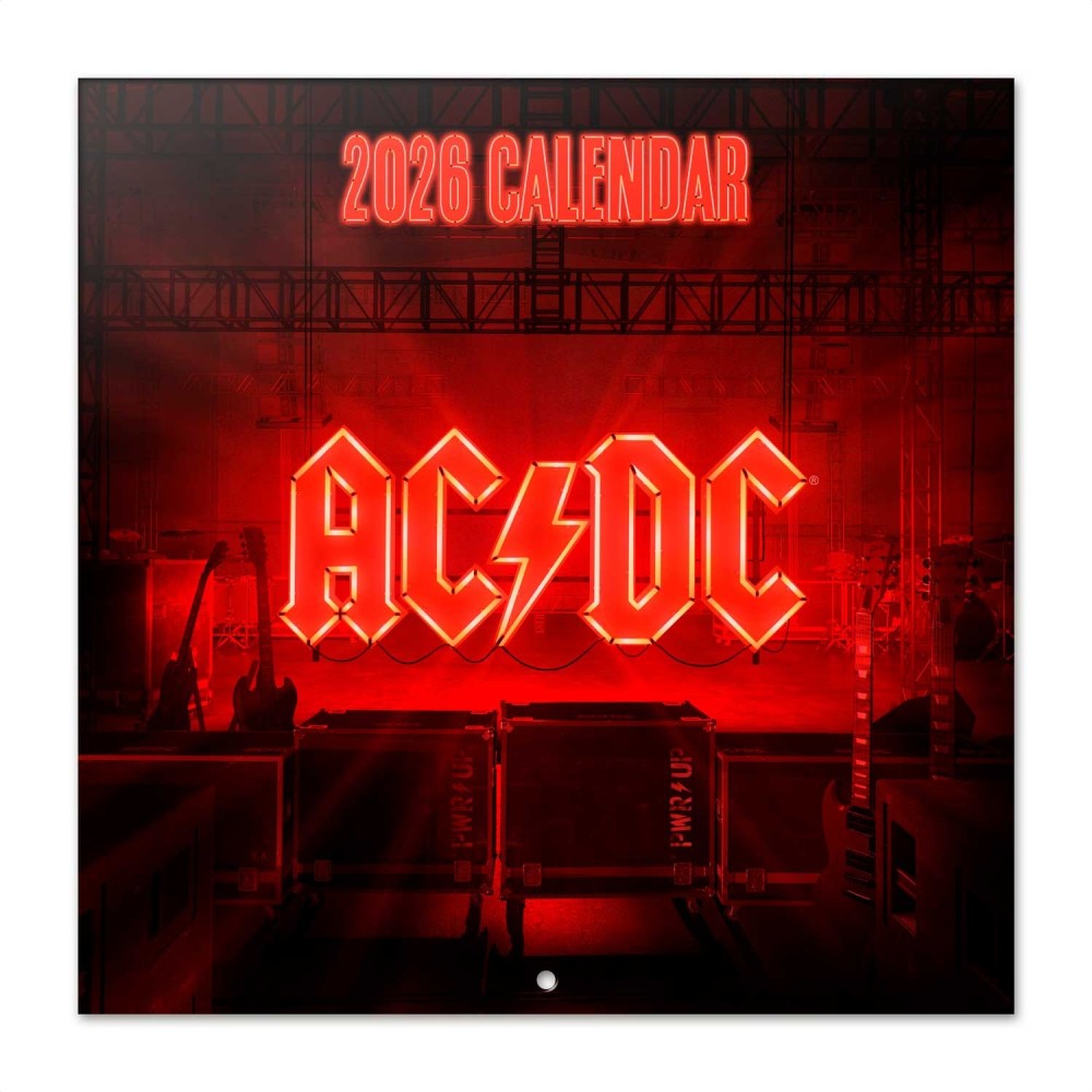 ac dc 2026 30x30 calendar