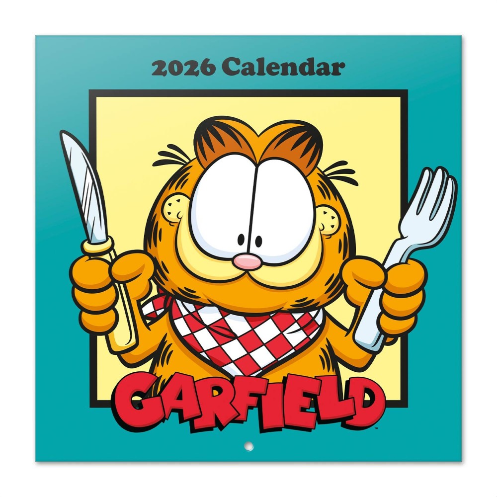 garfield 2026 30x30 calendar
