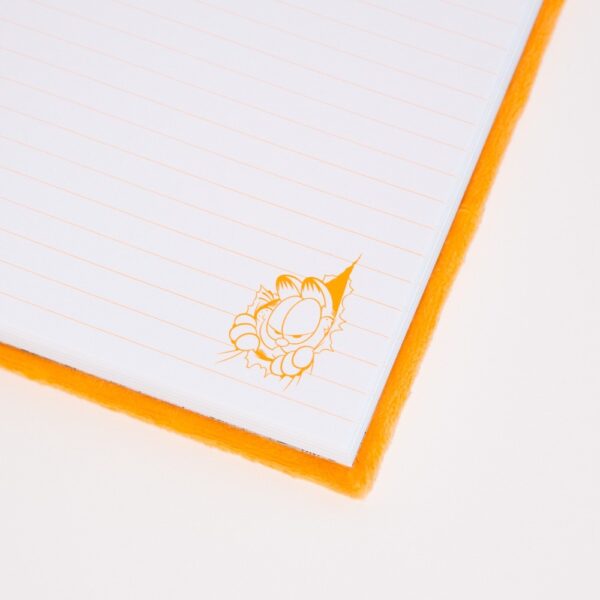 garfield premium a5 plush cover notebook (4)