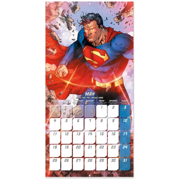 superman 2026 30x30 calendar (2)