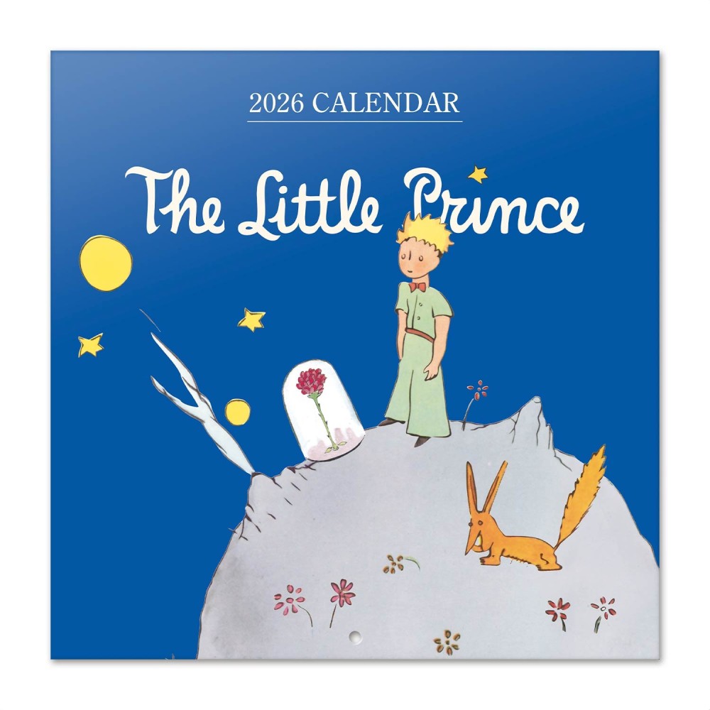the little prince 2026 30x30 calendar
