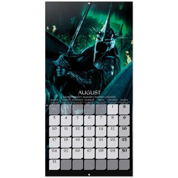 the lord of the rings 2026 30x30 calendar (2)