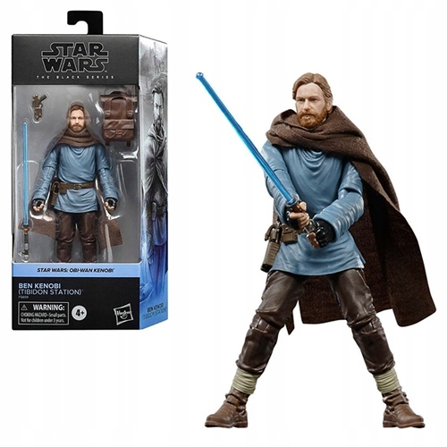 STAR WARS THE BLACK OBI WAN KENOBI BEN KENOBI STANICA TIBIDON POHYBLIVA