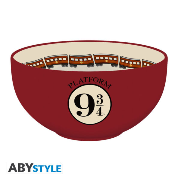 harry potter bowl 600 ml platform 9 3 4 cardboard pkg x2