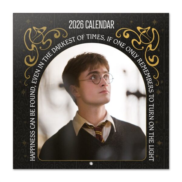 harry potter movies 2026 30x30 calendar